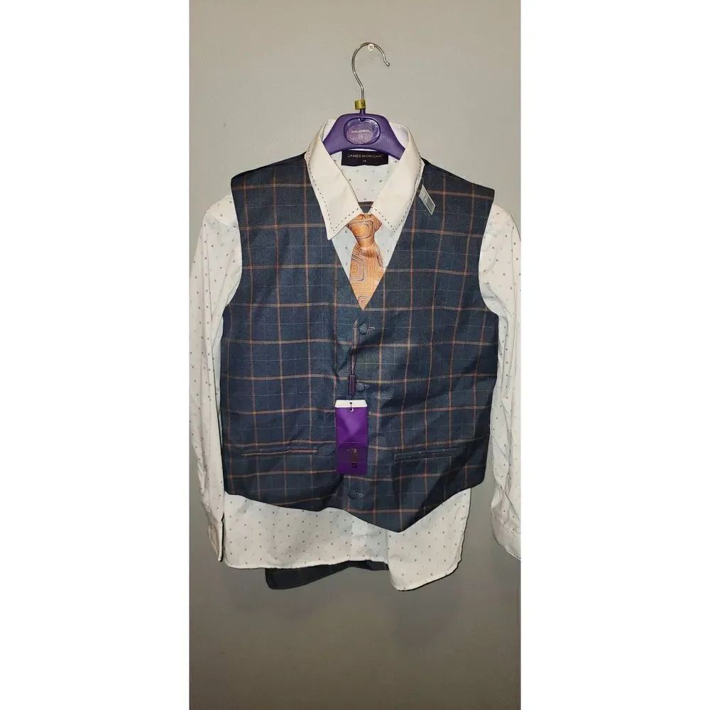 James Morgan 4pc Boys Suit